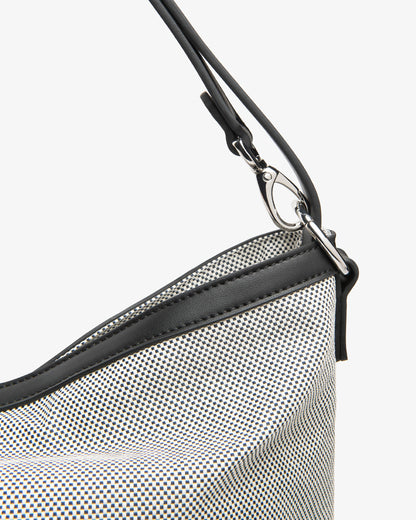 Borsa a spalla in Panna/Nero NeroGiardini