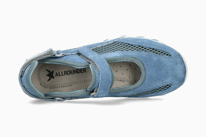 Scarpa in camoscio Jeans ALLROUNDER MEPHISTO