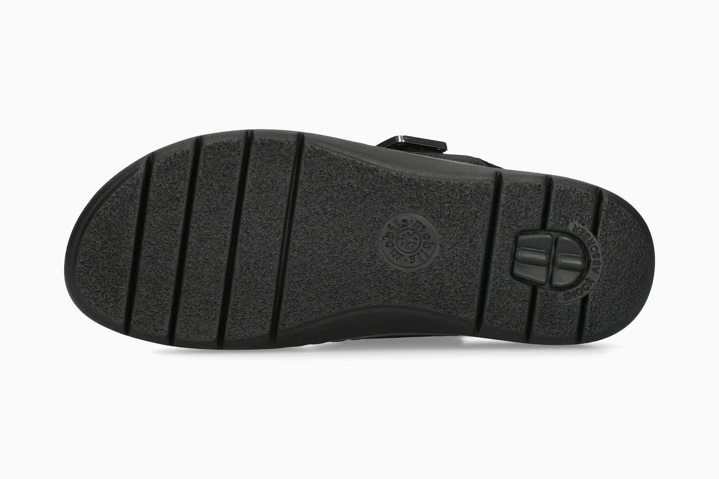 Sandalo Nero in pelle MOBILS MEPHISTO