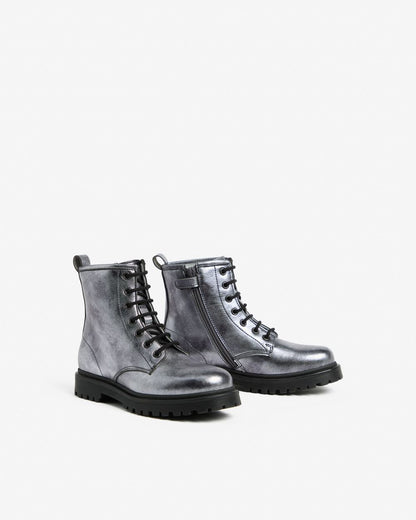 Anfibio da ragazza Argento NeroGiardini