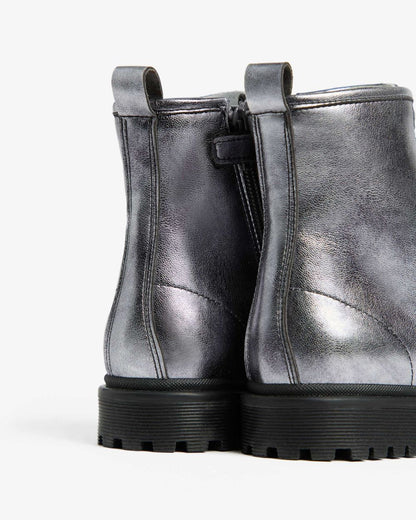 Anfibio da ragazza Argento NeroGiardini