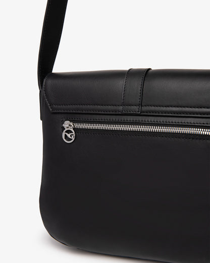 Borsa a Tracolla Nera in Pelle NeroGiardini