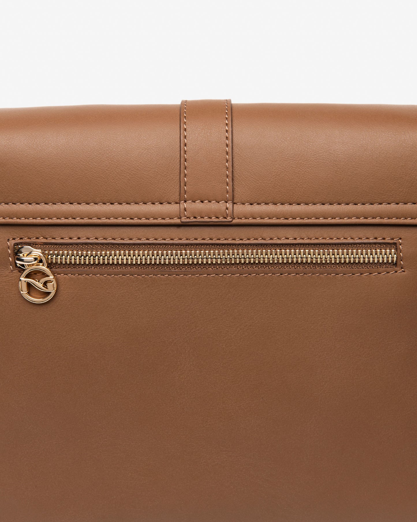 Borsa a Tracolla Marrone in Pelle NeroGiardini