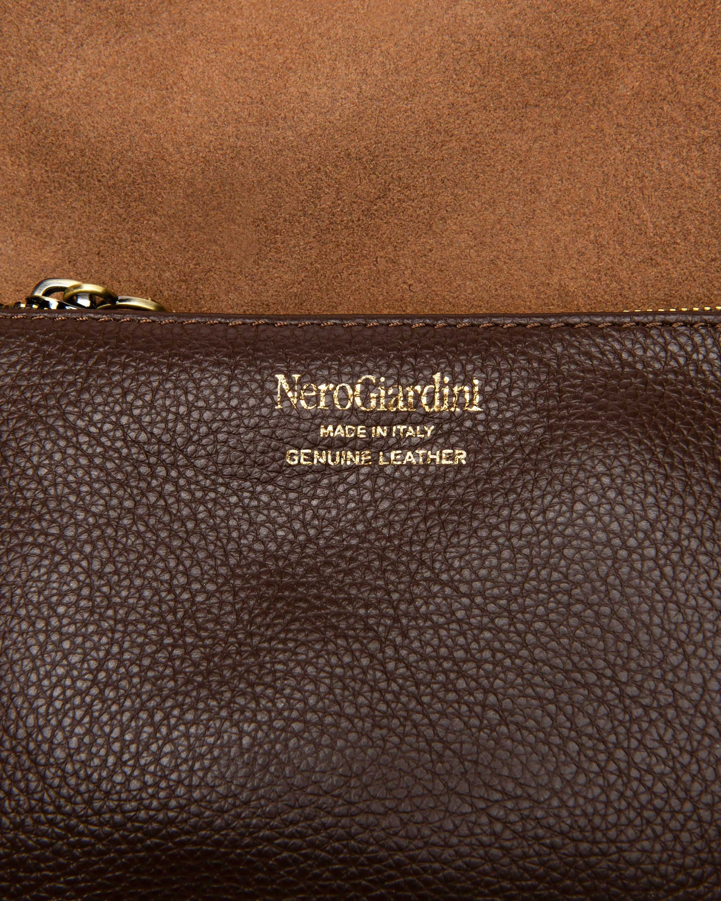 Borsa-Zaino Cioccolato in pelle NeroGiardini