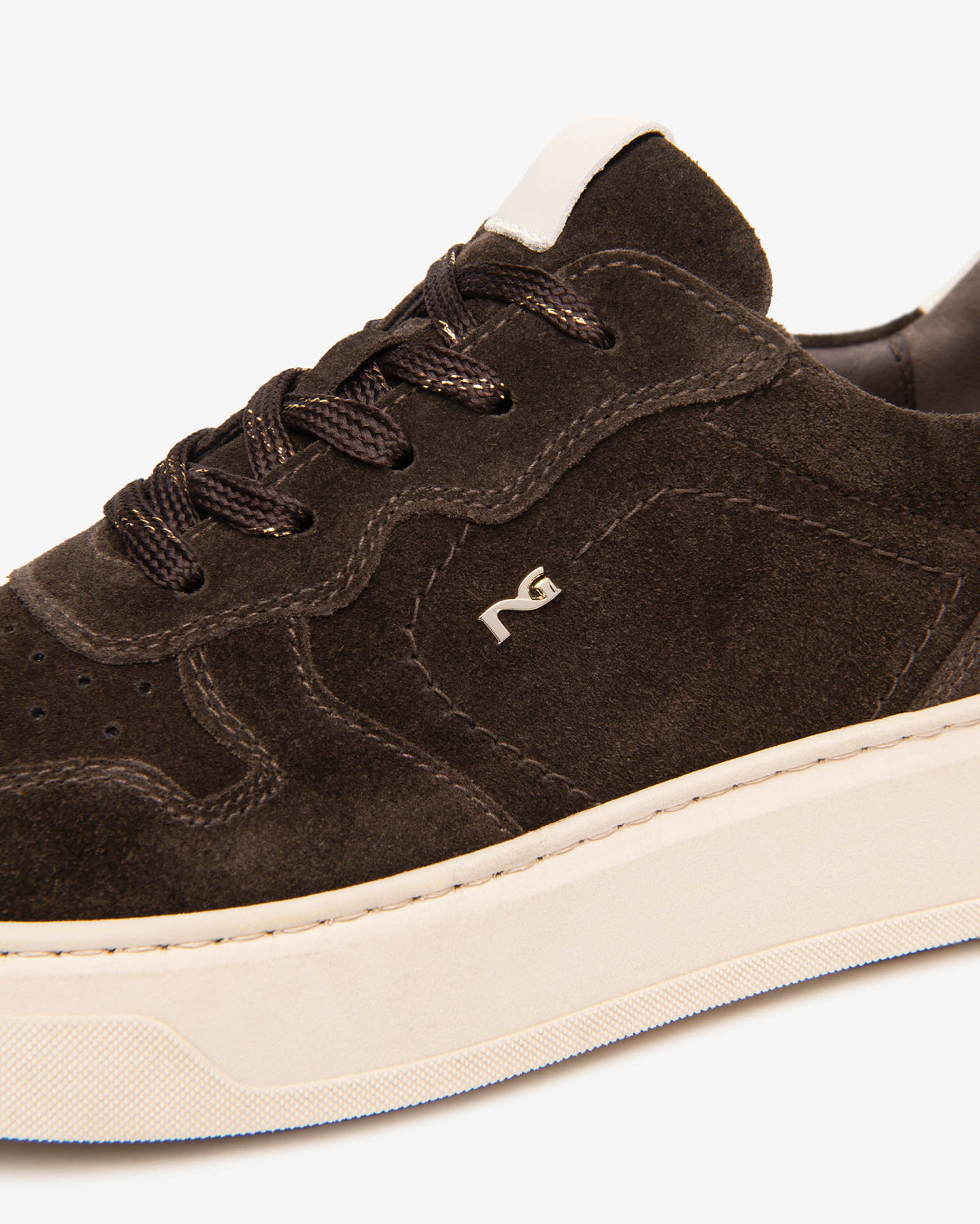 Sneaker in camoscio T.Moro NeroGiardini