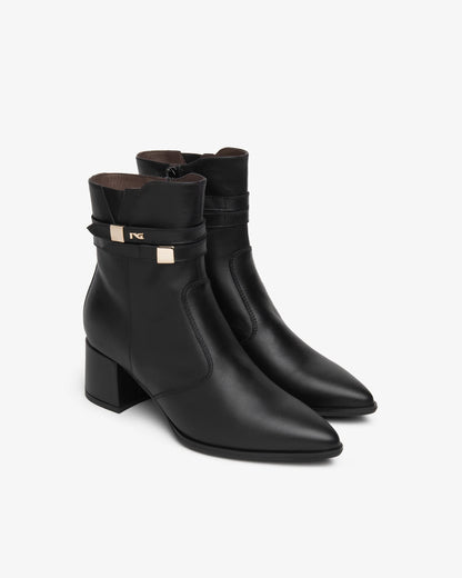 Stivaletto Nero in pelle NeroGiardini