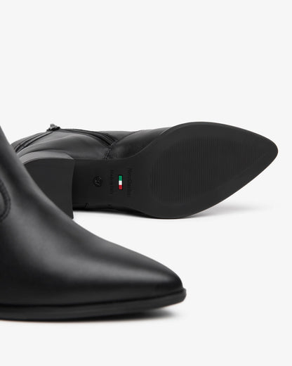 Stivaletto Nero in pelle NeroGiardini