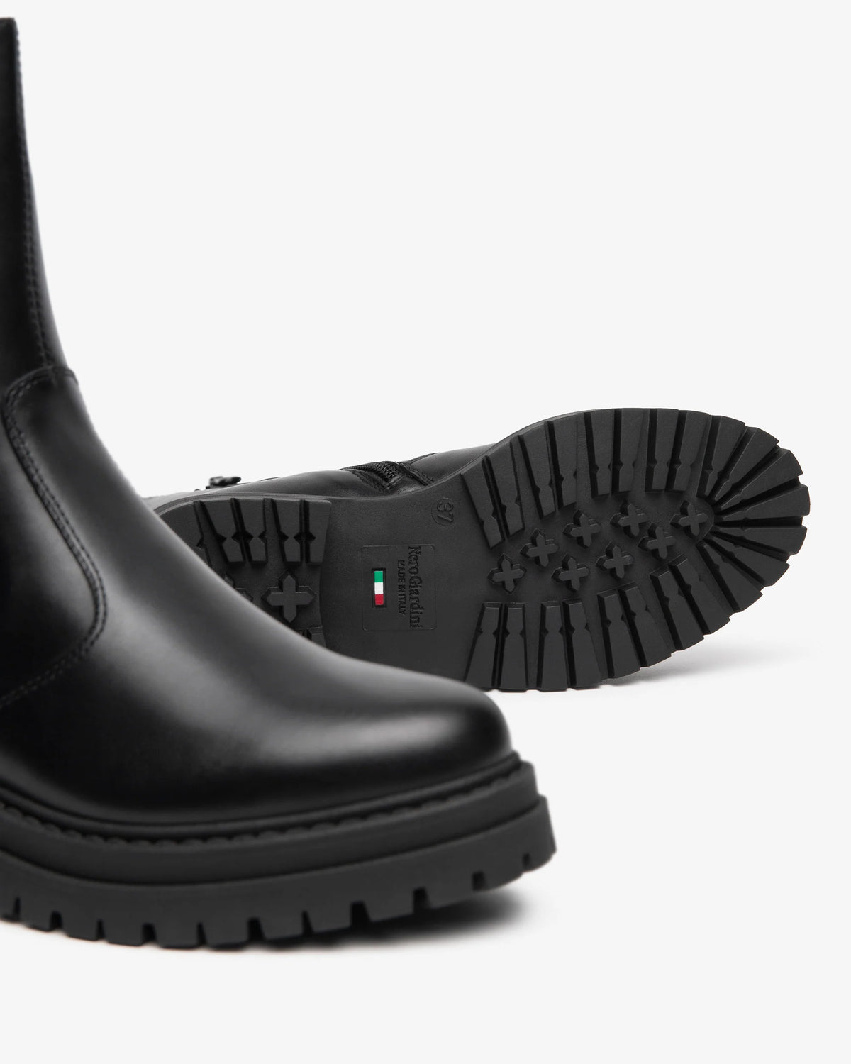 Stivaletto Nero in pelle NeroGiardini