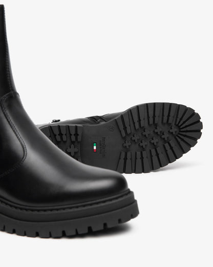 Stivaletto Nero in pelle NeroGiardini