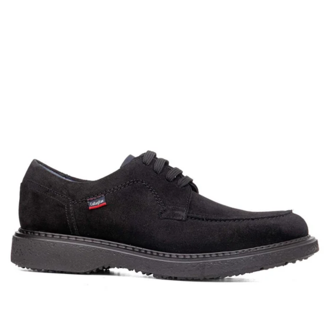 Scarpa Uomo Nero in camoscio CALLAGHAN