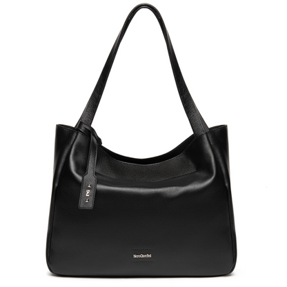 Borsa a spalla in Pelle Nera NeroGiardini