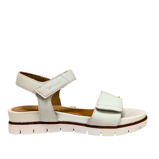 Sandalo Bianco con strap TAMARIS COMFORT