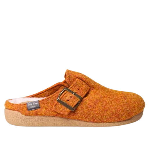 Ciabatta in feltro Arancio TONI PONS