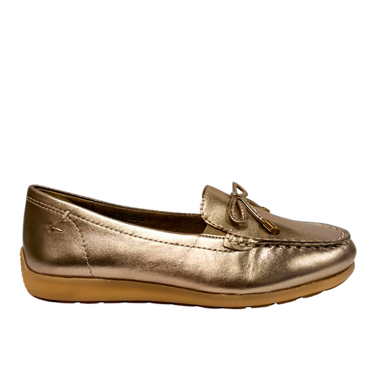 Mocassini Platino in pelle TAMARIS