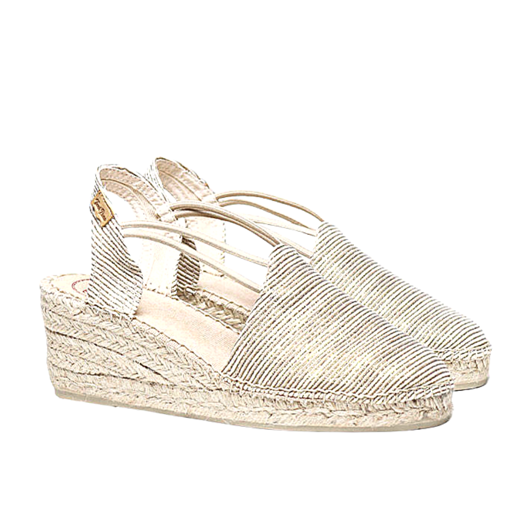 Espadrillas Beige con zeppa TONI PONS