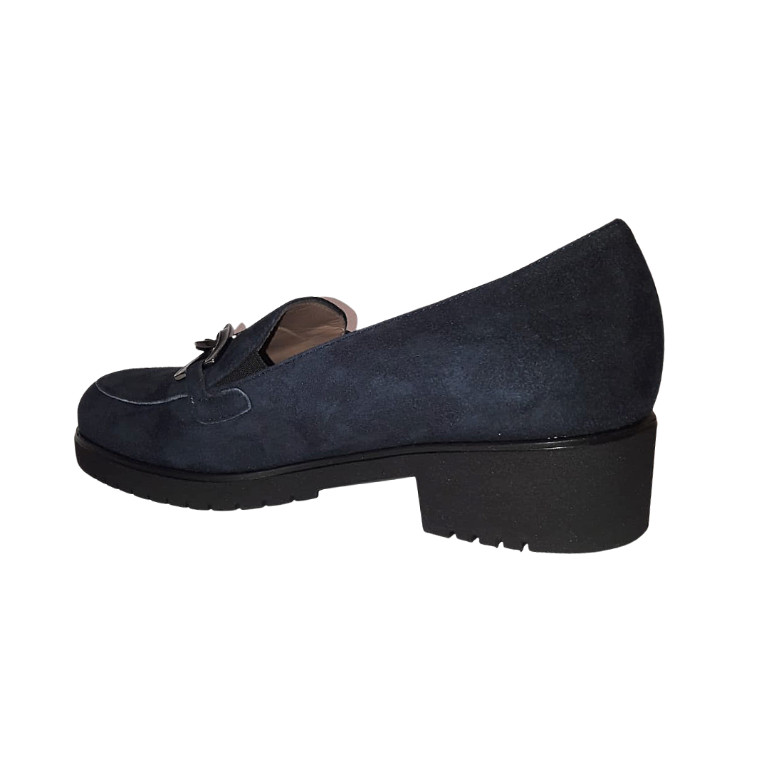 Mocassino Blu Calzature Gattoni