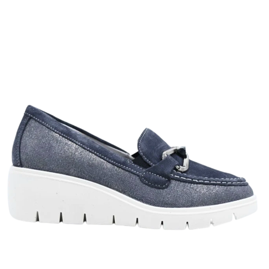 Mocassini Jeans con zeppa ENVAL SOFT