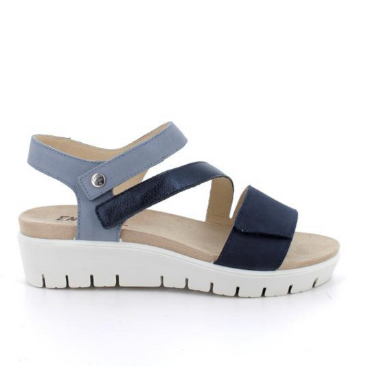 Sandalo Blu con strap ENVAL SOFT