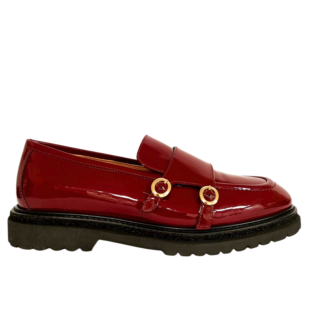 Mocassino Bordò in vernice DONNA SOFT