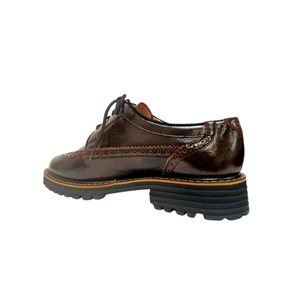 Scarpa stringata in pelle marrone ARTE VENETA