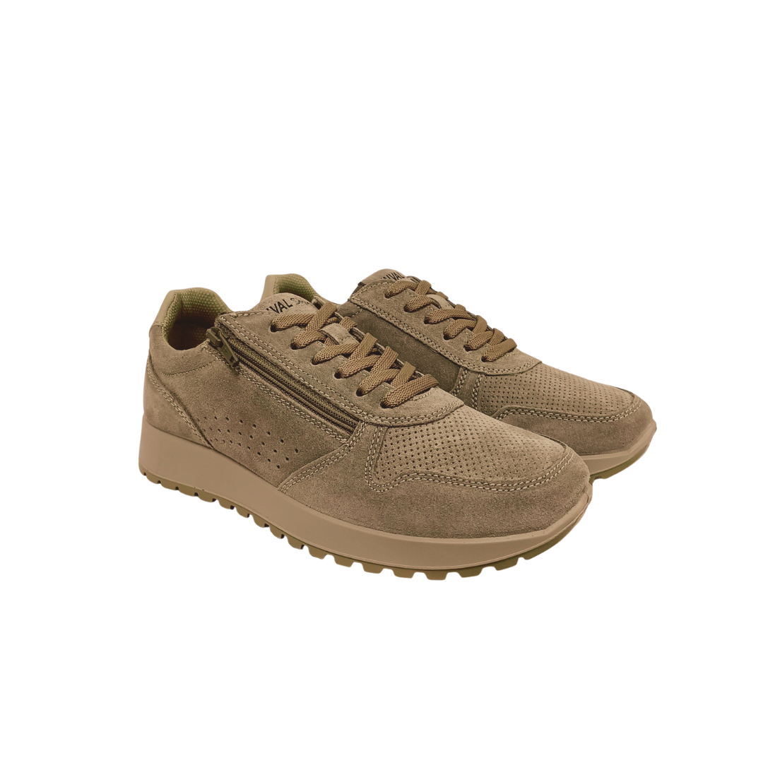 Scarpe uomo in camoscio tortora ENVAL SOFT