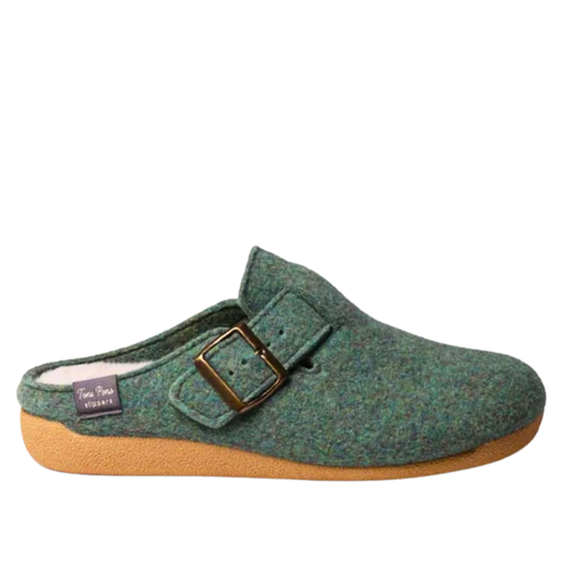 Ciabatta in feltro Salvia TONI PONS