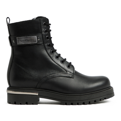 Anfibio Nero da ragazza in pelle NeroGiardini