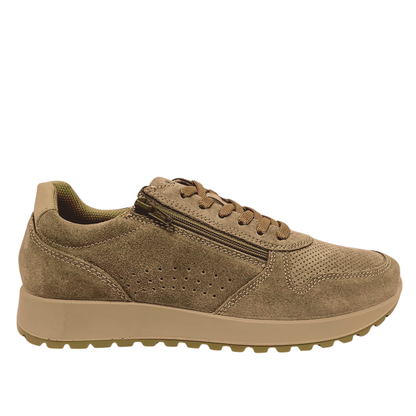 Scarpe uomo in camoscio tortora ENVAL SOFT