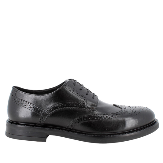 Scarpa stringata da uomo Nero IGI&CO
