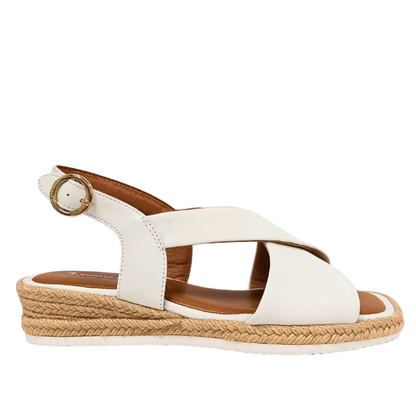 Sandalo Bianco con fasce incrociate TAMARIS COMFORT