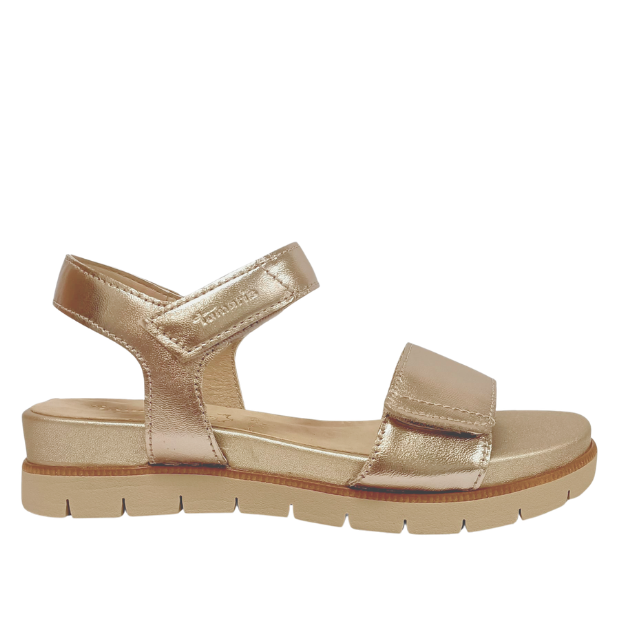 Sandalo Platino con strap TAMARIS COMFORT