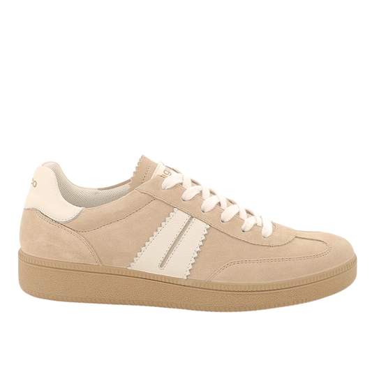 Sneaker in camoscio Beige IGI&CO