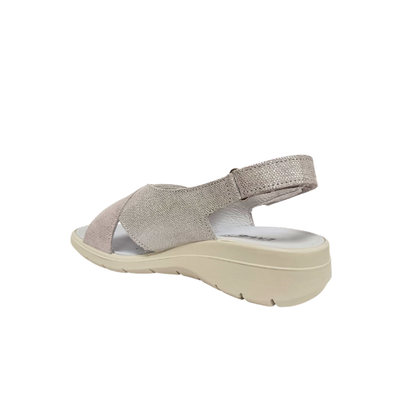 Sandali Argento in pelle ENVAL SOFT
