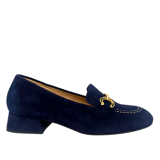 Mocassini in camoscio Blu MELLUSO