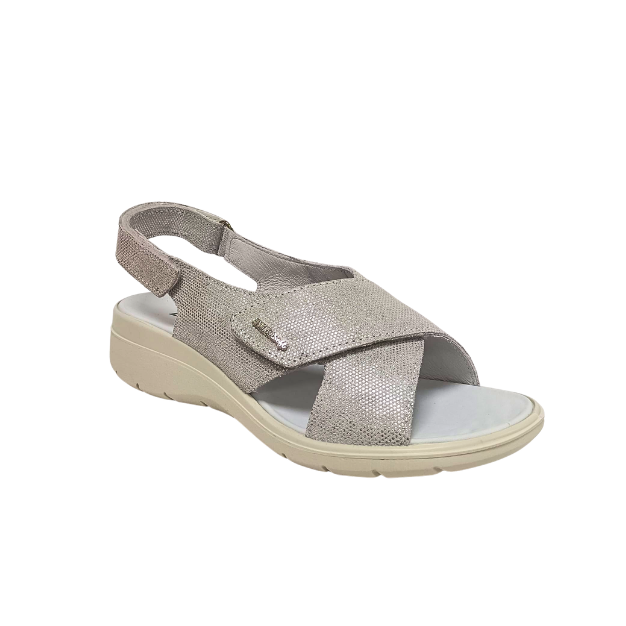 Sandali Argento in pelle ENVAL SOFT