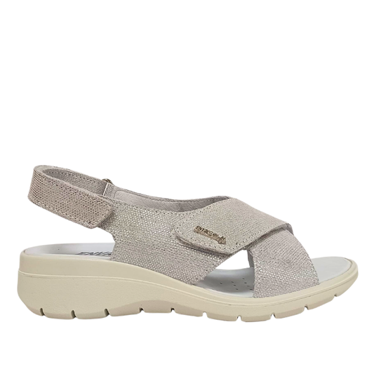 Sandali Argento in pelle ENVAL SOFT