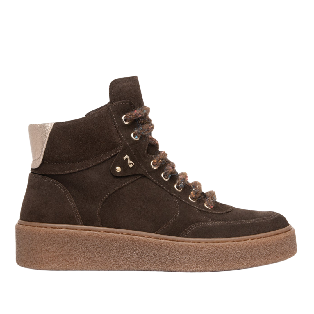 Sneakers alta in pelle T. Moro NeroGiardini