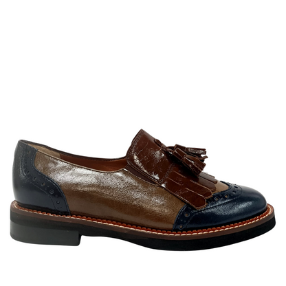 Slip-On bicolore in pelle ARTE VENETA