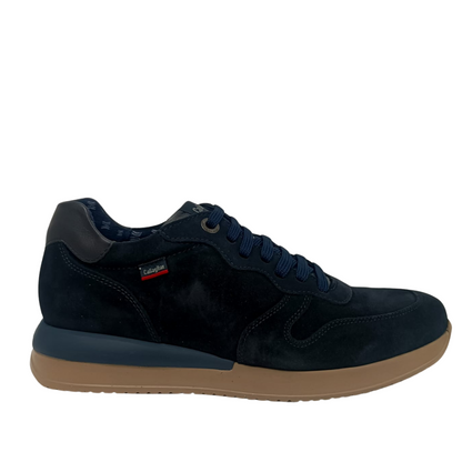 Sneakers Uomo in Camoscio Blu CALLAGHAN