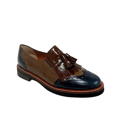 Slip-On bicolore in pelle ARTE VENETA