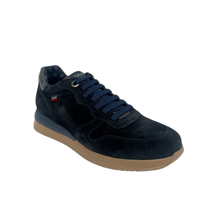 Sneakers Uomo in Camoscio Blu CALLAGHAN