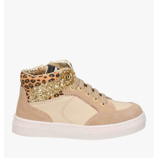 Polacchino Bambina Beige in pelle BALDUCCI