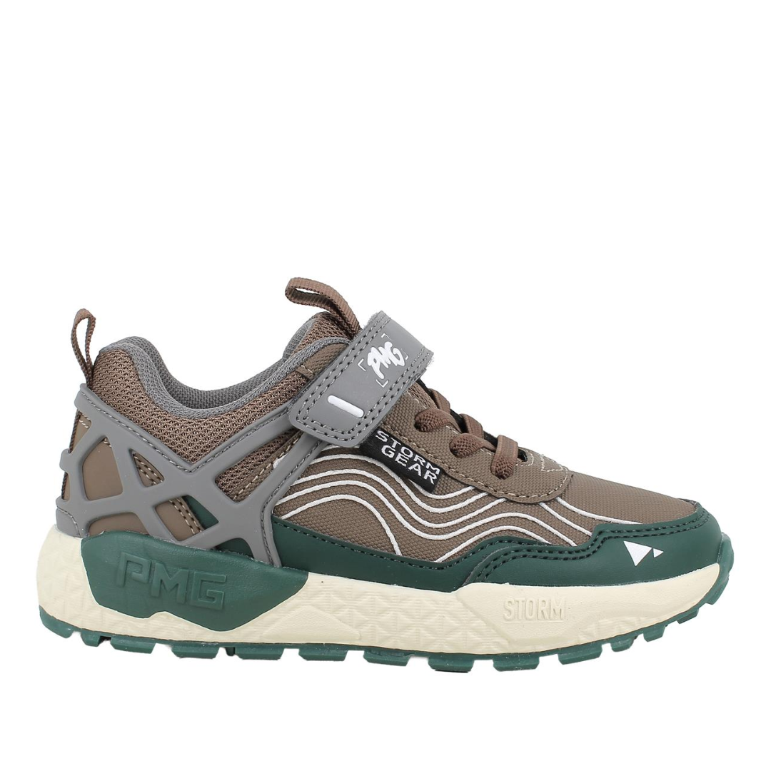 Sneakers bambino beige/verde PRIMIGI