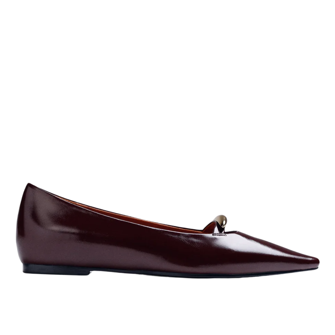 Ballerina in vernice bordeaux GIOSEPPO