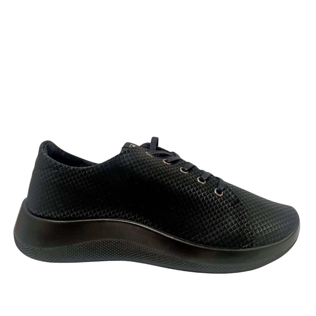 Sneaker  Daintree quadri nero ARCOPEDICO