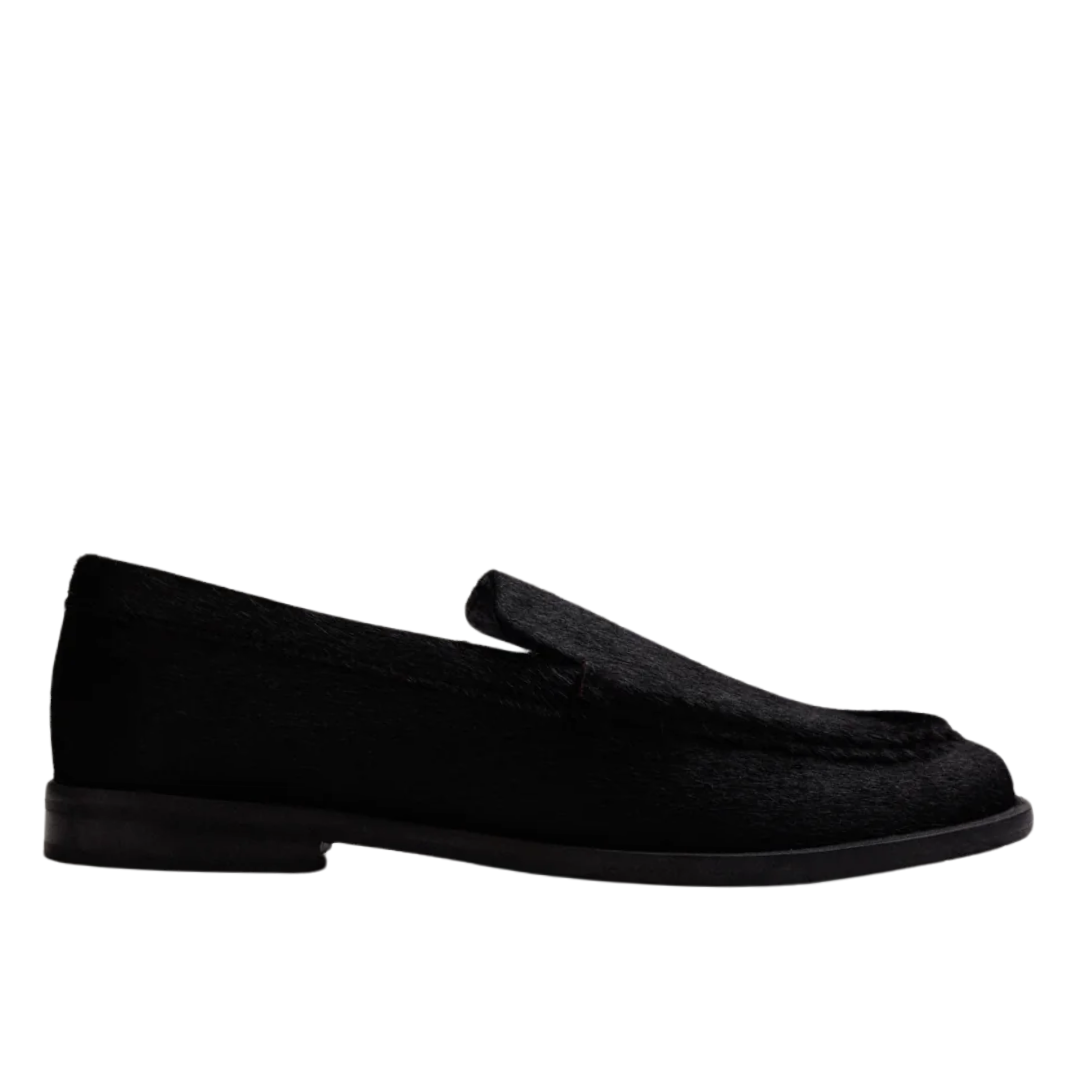 Mocassino nero in pelle GIOSEPPO