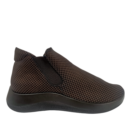 Stivaletto LOUISE Marrone quadri ARCOPEDICO