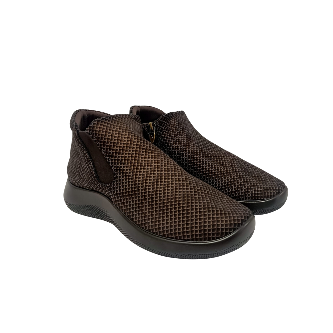 Stivaletto LOUISE Marrone quadri ARCOPEDICO