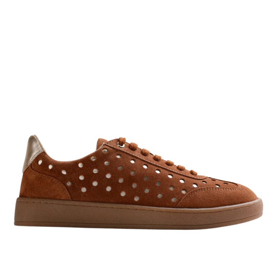 Sneakers in camoscio con dettagli metallizzati GIOSEPPO