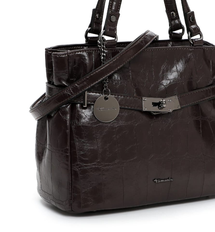 Borsa in cocco Cioccolato TAMARIS